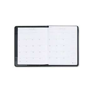  Executive Monthly Padfolio, Unruled, One Month Per Spread 