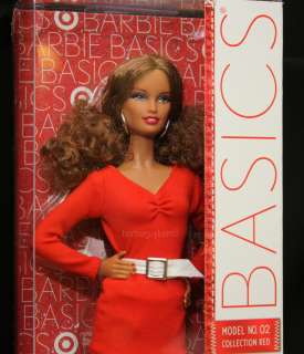 Barbie Basics Collection Red 2011 Target Exclusive Model No. 02 MIB 