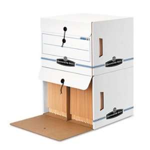  Bankers Box 00061   Side Tab File Storage Box, Letter, 15 