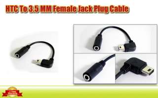 MINI USB to 3.5mm Stereo Headset Audio Adapter for HTC  