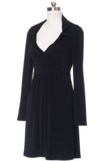 Black Lady Formal Vintage Dress UK Sz 6^16 W1760  