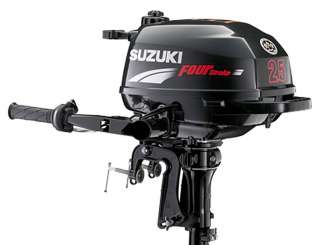 SUZUKI DF 2.5 HP FOUR STROKE OUTBOARD ENGINE BOAT MOTOR  