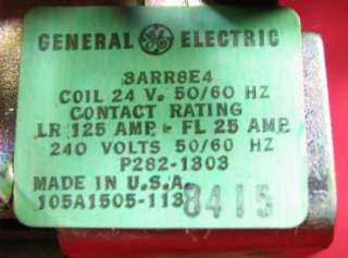3ARR8E4 GE General Electric HVAC Magnetic Relay  