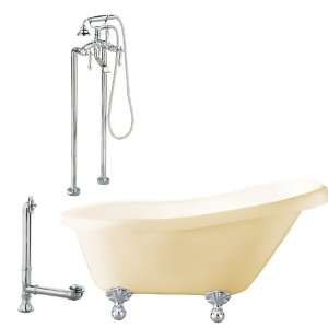  Giagni LH2 PC B Hawthorne Floor Mounted Faucet Package 