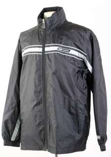 REEBOK BLACK ANORAK WINDCHEATER MEDIUM M  