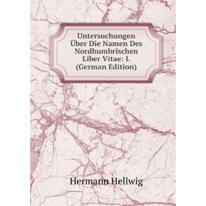   Liber Vitae I. (German Edition) Hermann Hellwig Books