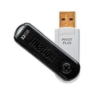  imation® IMN 27993 PIVOT PLUS USB FLASH DRIVE, 32GB 
