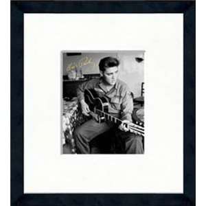  Elvis Presley   Army Barracks   Framed 8 x 10 Photograph 