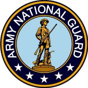    United States Army National Guard Insignia Sticker Automotive