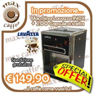 Macchina Lavazza INOX + 200 Capsule a scelta a Padova    Annunci