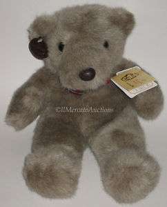 Vtg 1985 GANZ ROOSEVELTS TEDDY Plush Brown BEAR Stuffed Animal Toy 14 