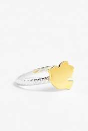 Lola Rose  Issa Gold Plate And Silver Dove Ring by Lola Rose