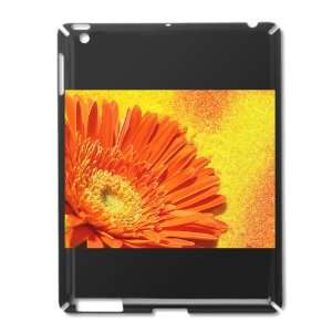  iPad 2 Case Black of Daisy Orange Gerbera 