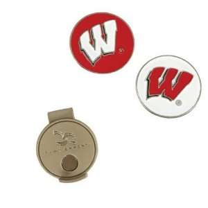  Wisconsin Badgers NCAA Hat Clip & Ball Marker