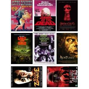  ZOMBIE HORROR MOVIES Images On Magnet Set #2 Everything 