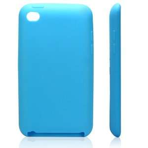 High Quality Light Blue Soft Silicone Protective Case Cover for iPod 