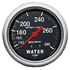   Meter 3431 2 5/8 Mechanical Water Temperature Gauge with 6 Tubing