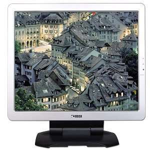  17 Inch Cibox C1752 TFT LCD Monitor with Speakers (Silver 