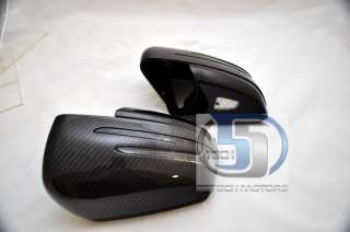Mercedes LED Mirror Covers W212 2010~2011 Carbon Fiber E550 E63 E250 