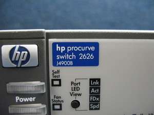 HP J4900B 24 Port Procurve Switch 2626 Pro Curve  