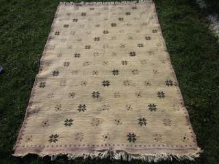 Antique Rag/Braided Rug 56x85 From Spain  