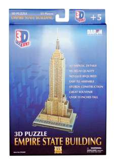 3D Empire State Building Puzzle  