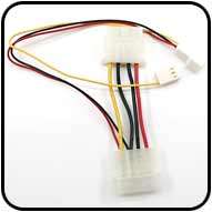 PIN to 3 PIN FAN POWER RPM ADAPTER CABLE  