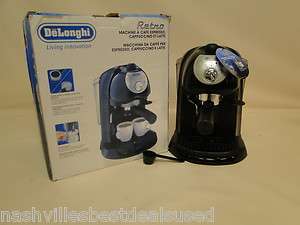 DeLonghi BAR32 Retro 15 BAR Pump Espresso and Cappuccino Maker USED 