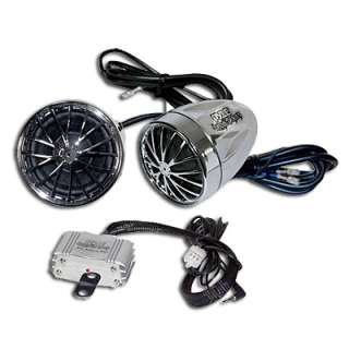  PLMCA30 400 Watts Motorcycle/ATV/Snowmobile Mount /Ipod Amplifier 