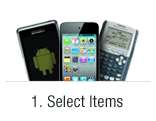 Trade in your calculators, cellphones, tablets, or  players at 