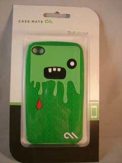 NEW Case Mate iPod Monsta Case Green Monster 4th Generation 