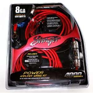    Stinger 4000 Series 8 Gauge Amp Wiring Kit