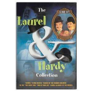  NEW Laurel And Hardy 5 Disc DVD Collection Comedy 