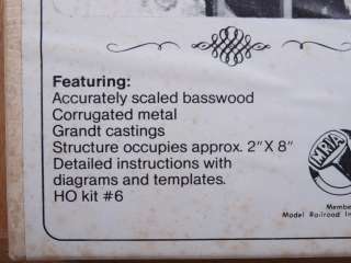   Model Works #6 HO Three Springs Ore Tipple Building Kit  