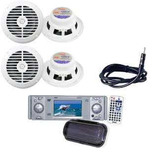   Dual Cone Waterproof Stereo Speaker System   PLMRNT1 22
