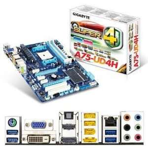  Quality GA A75 UD4H Motherboard By Gigabyte Technology 