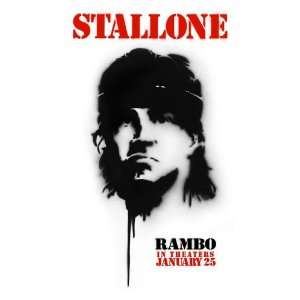  Rambo 4 Stallone S Cool Action Movie Tshirt XXXL 