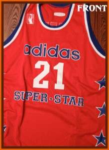   Tim Duncan MVP NBA Basketball Embroidered Adidas Jersey XXXL  