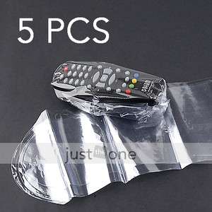 5PCS Air Conditioner Video TV Remote Control Anti Dirt Protector Cover 
