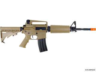 400 FPS SRC Tan Airsoft M16A4 M4 Metal AEG Rifle Gun  