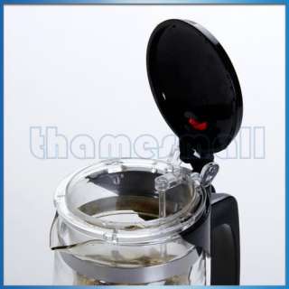 High Grade Clear Glass Gongfu Teapot W. Infuser for Tea  