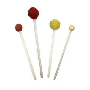  American Drum Short Set of Mallets, For Use with a Mallet 