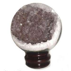 Amethyst Ball 01 Purple Crystal Cluster Geode Sphere Spiritual Beauty 