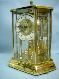 Howard Miller Vintage Brass Anniversary Clock   Needs Repair  