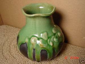 Vintage,Drip Glaze Vase,Flower,Green,Black,Blue,Pretty  