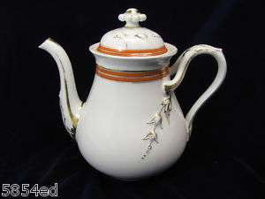 Antique CFH Charles Haviland Limoges Tea Pot  