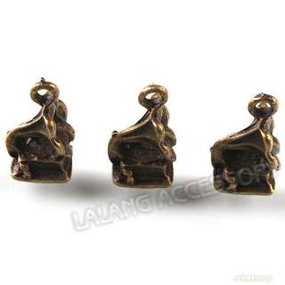50x 141079 Charms Antique Bronze Old Phonograph Pendants Fit Necklaces 