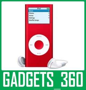 US APPLE iPod 4GB NANO Red 2nd Generation  Grade A 885909131235 