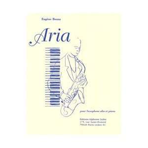  Bozza   Aria for Alto Saxophone and Piano Musical 