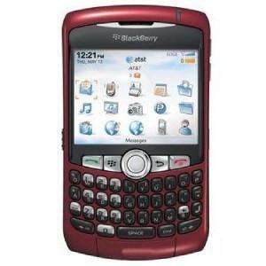   Blackberry Curve 8320 Cell Phone ATT T MOB Red 890552608300  